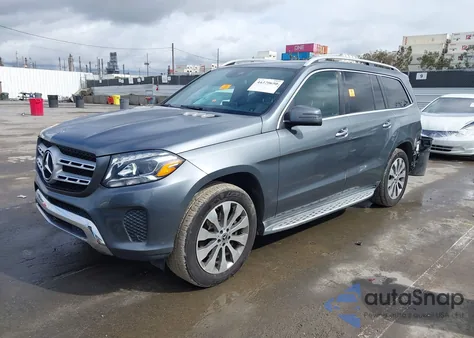 2017 Mercedes-Benz Gls 450 4Matic z USA, uszkodzony, nr VIN 4JGDF6EE9HA956456